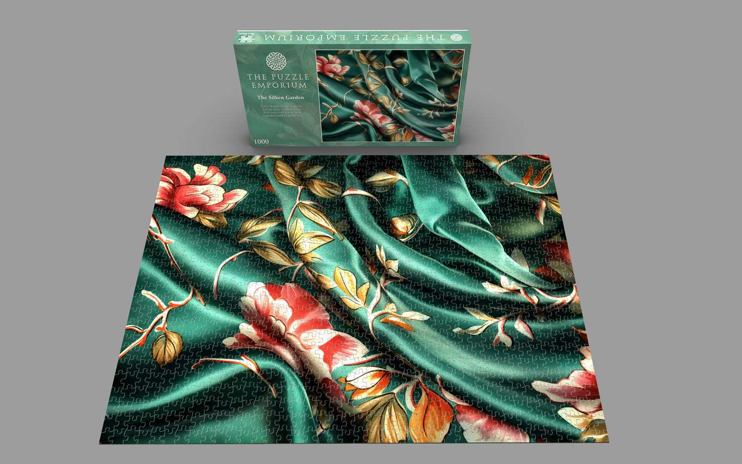 The Silken Garden - 1000 Piece Jigsaw Puzzle