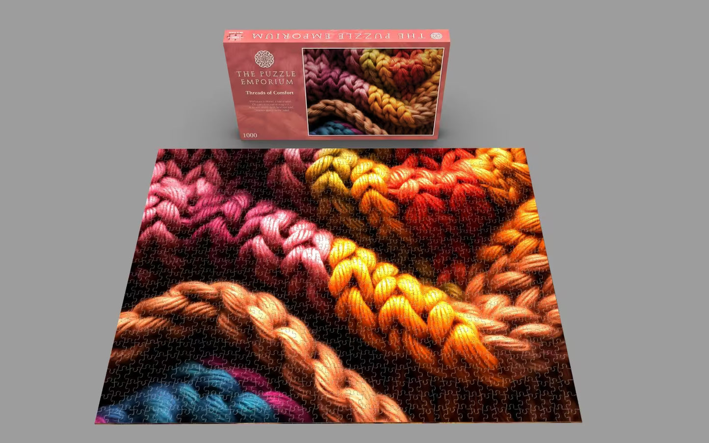 Threads of Comfort 1000 Piece Jigsaw Puzzle