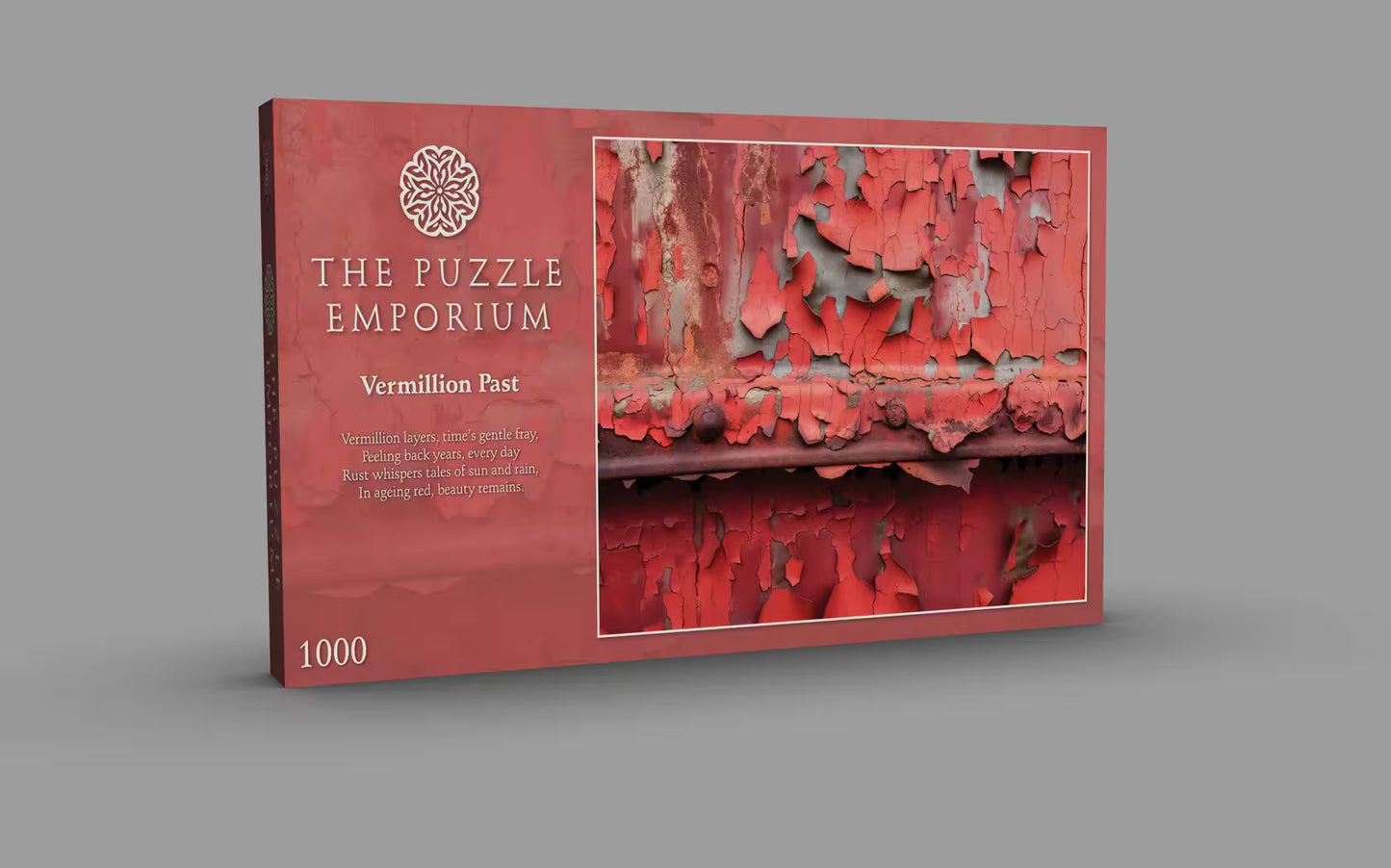 Vermillion Past - 1000 Piece Jigsaw Puzzle