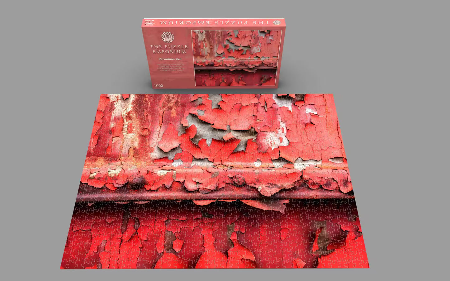 Vermillion Past - 1000 Piece Jigsaw Puzzle