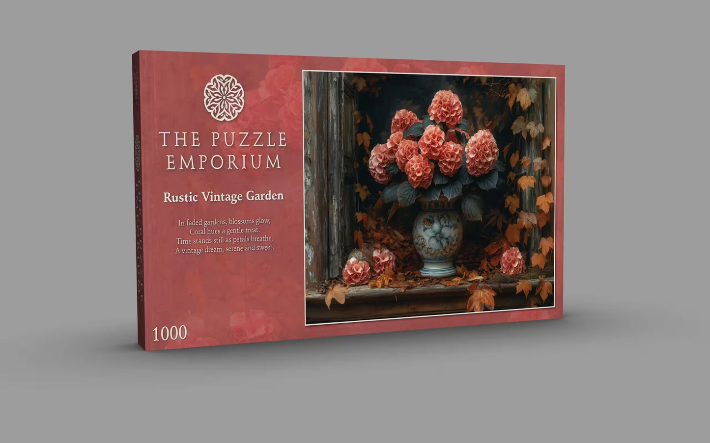 Rustic Vintage Garden-1000 Piece Jigsaw Puzzle