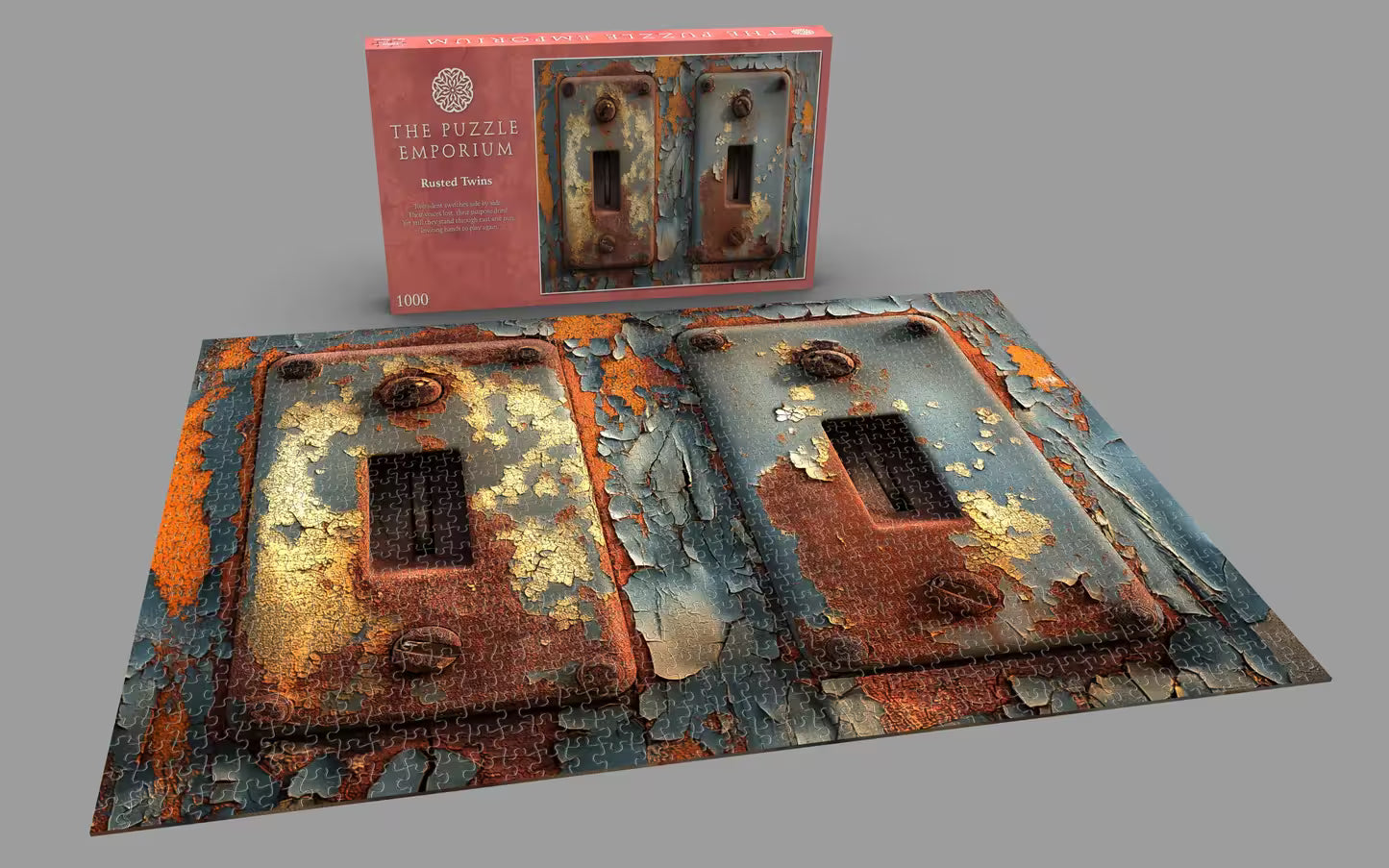Rusted Twins - 1000 Piece Jigsaw Puzzle