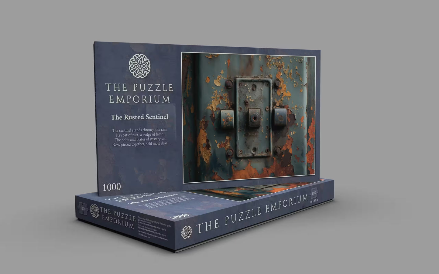 The Rusted Sentinel - 1000 Piece Jigsaw Puzzle