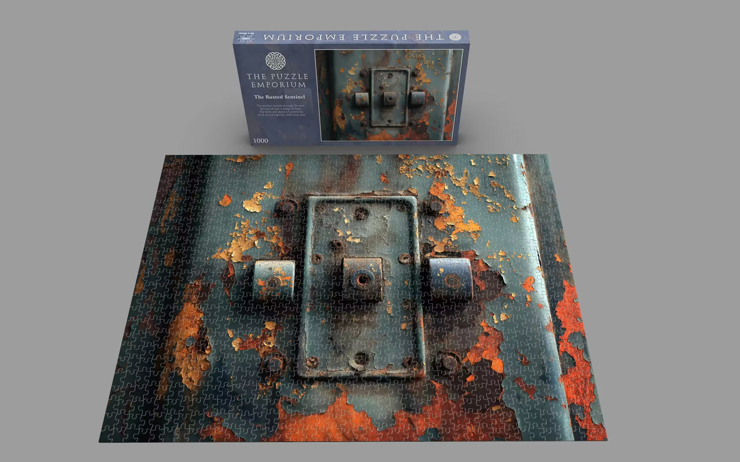 The Rusted Sentinel - 1000 Piece Jigsaw Puzzle