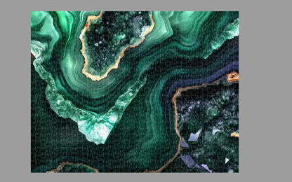 Emerald Geode - 1000 Piece Jigsaw Puzzle