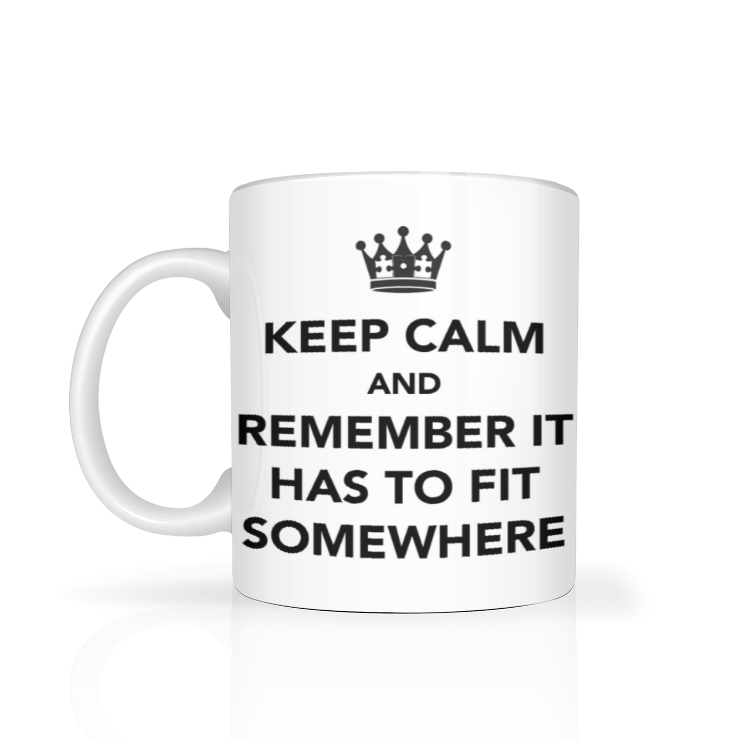 Keep Calm and Remember It Has To Fit Somewhere